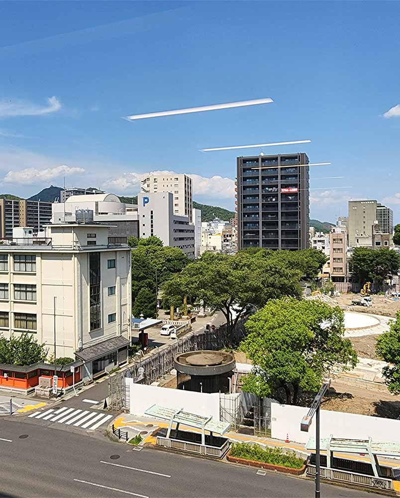 岐阜コールセンターからの風景